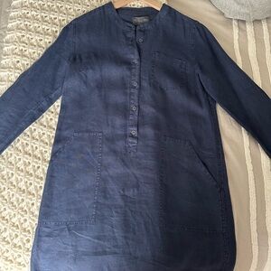 Michael Stars Charcoal Button-Up Top